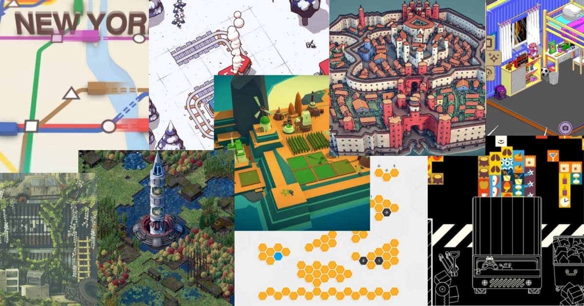 10 Games Like Dorfromantik for Cozy Puzzle-World Making